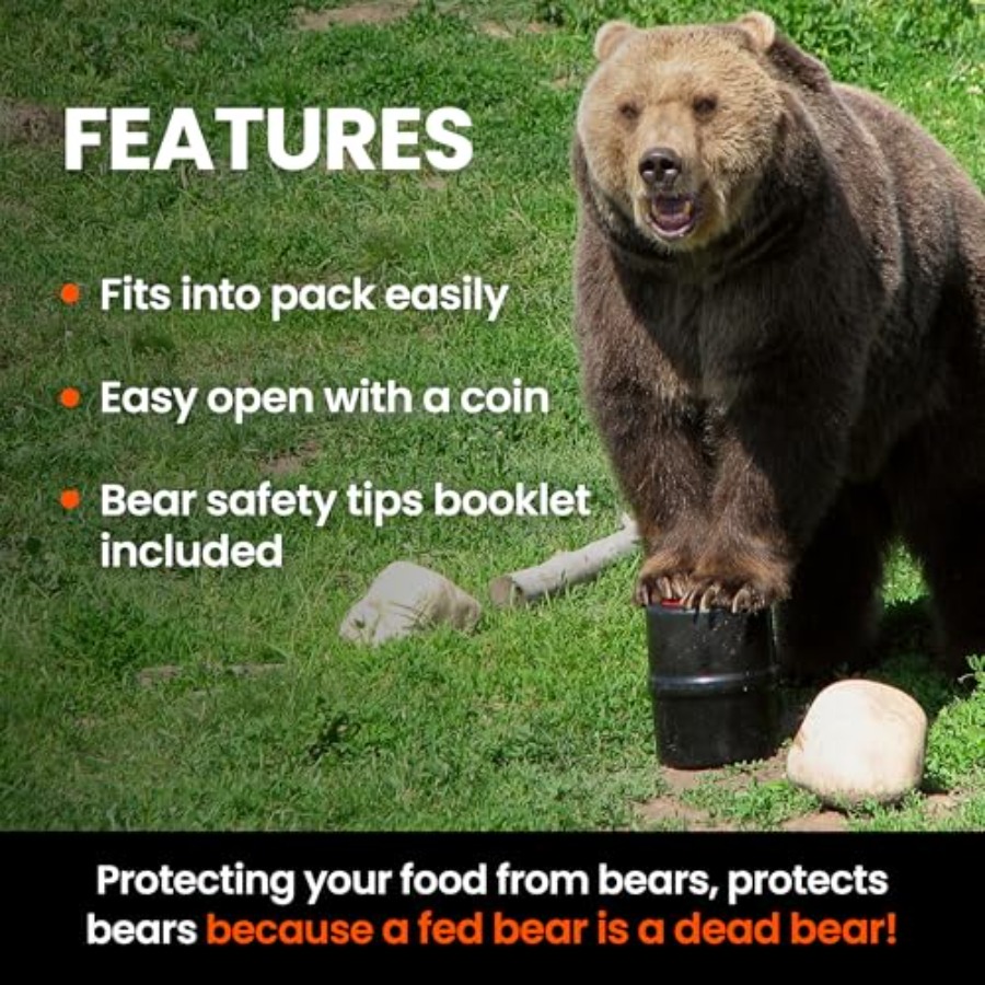Bear-Resistant Food Canister I - огляд і ціна Bear Canister Food