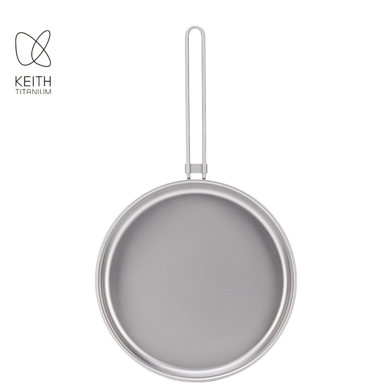 KEITH 1L Pure Titanium Frying  - огляд і ціна Camping Cooking Set 2 Person