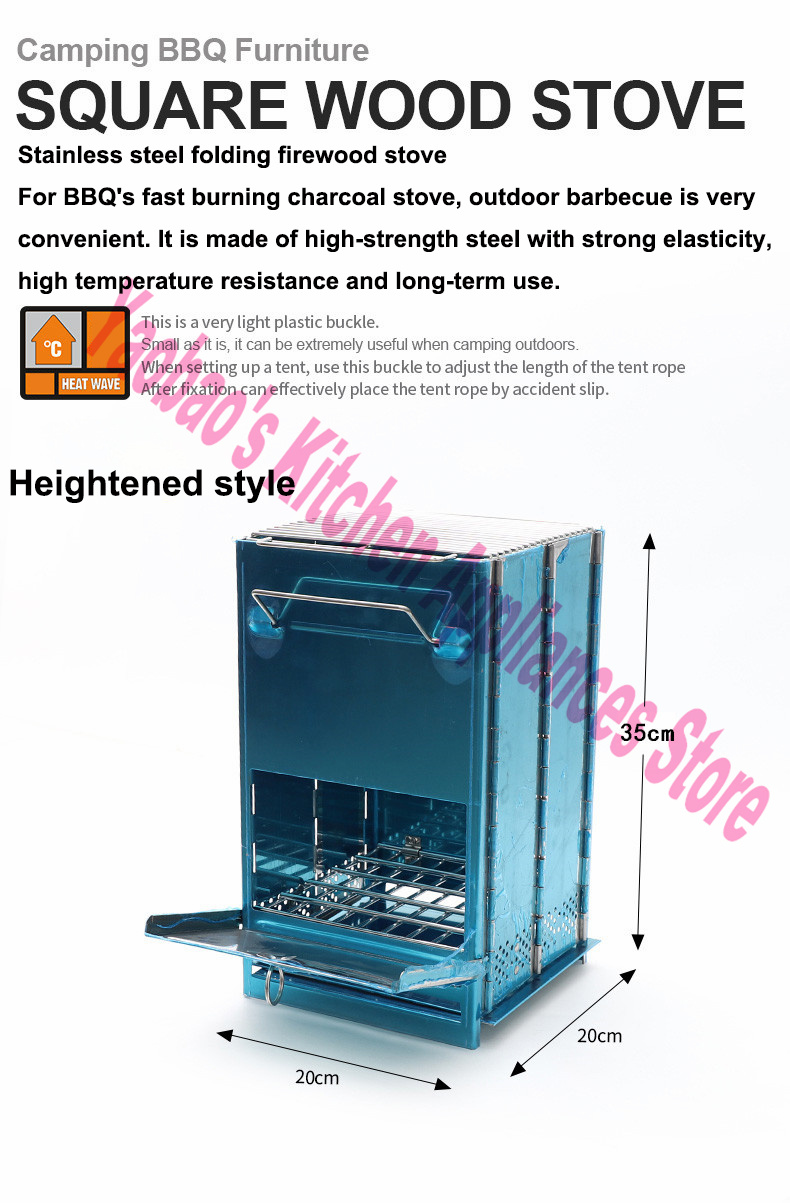 Wood Stove Outdoor Camping Equ - огляд і ціна Cooking Outdoor Camping