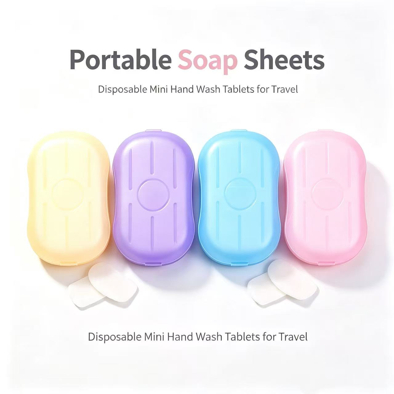 3pcs Portable Soap Paper Sheet - огляд і ціна Biodegradable Soap Camp