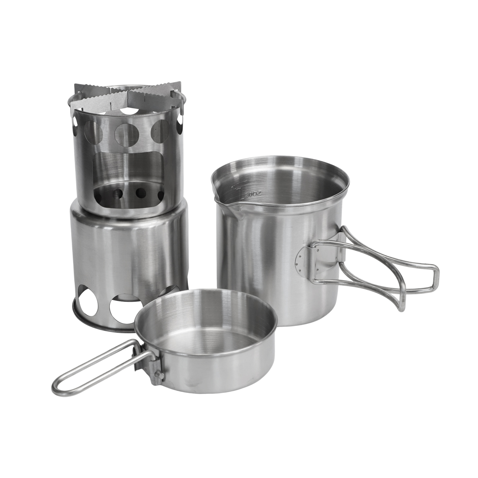 Camping Cookware Portable Fire - огляд і ціна Camping Cooking Materials