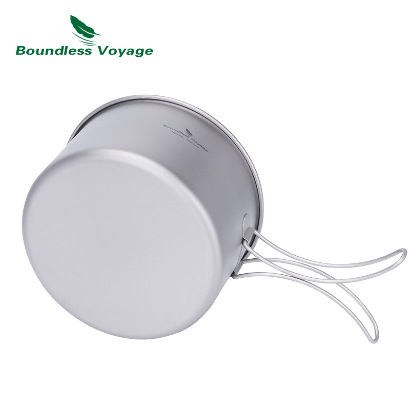 Boundless Voyage Titanium Pot  - огляд і ціна Camping Cooking Set 2 Person