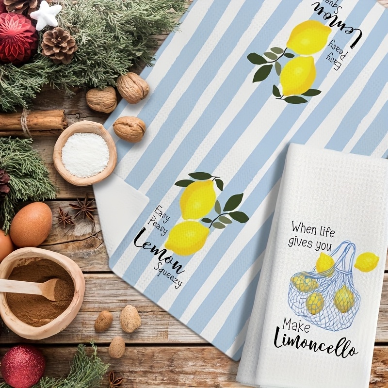 2Pcs, Lemon Mesh Kitchen Towel - огляд і ціна Camping Cooking Tool Set