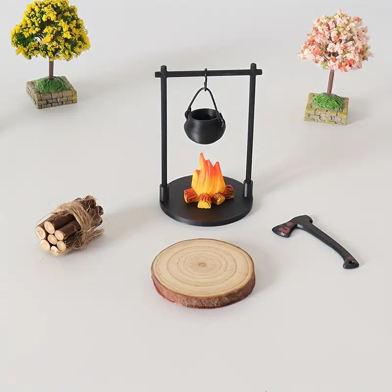 Mini Campfire Hanging Stove Po - огляд і ціна Camping Cooking Accessories