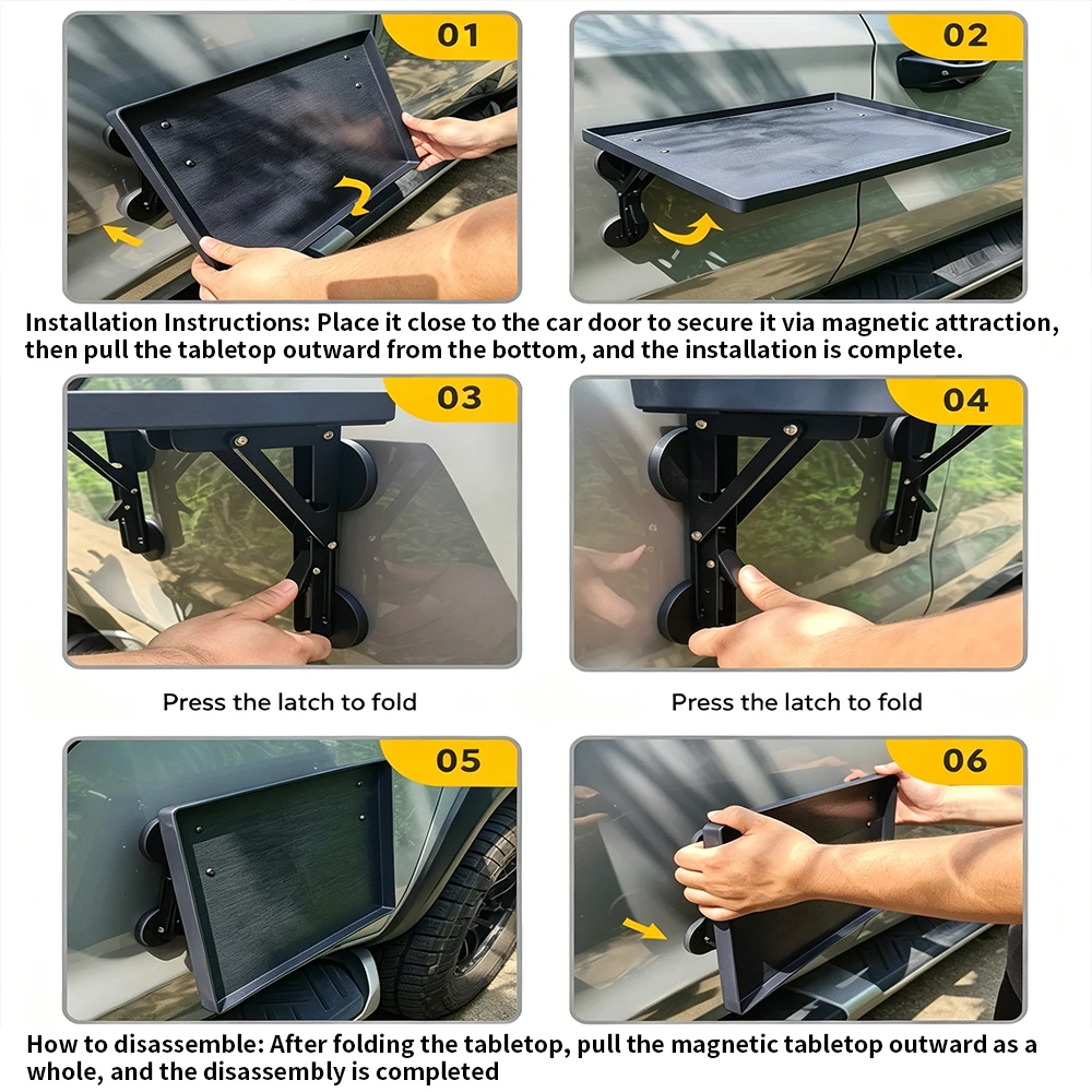 Portable Car Side Door Hanging - огляд і ціна Camping Cooking Accessories