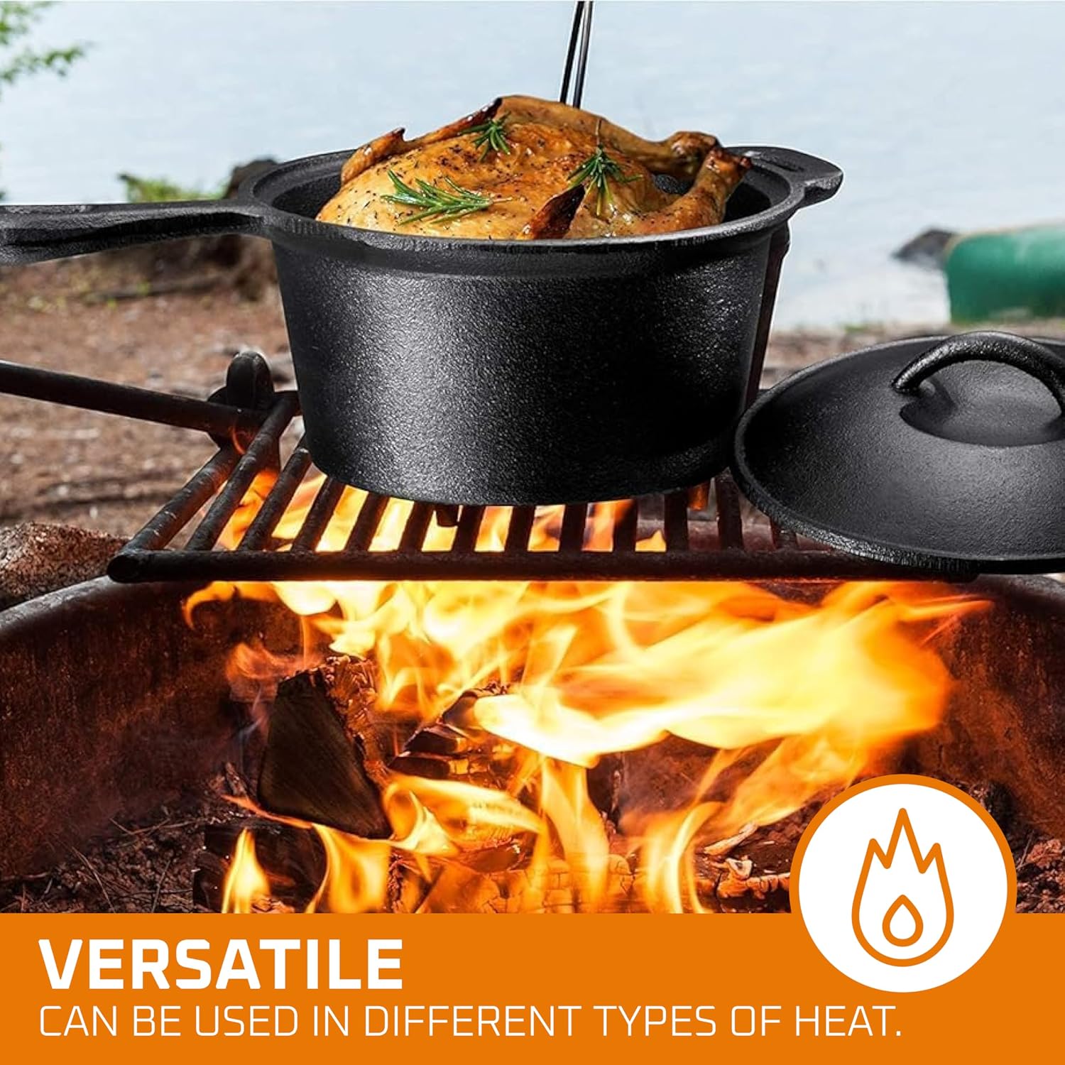 Camping Cooking Set Of 7. Pre  - огляд і ціна Camp Dutch Oven Cast