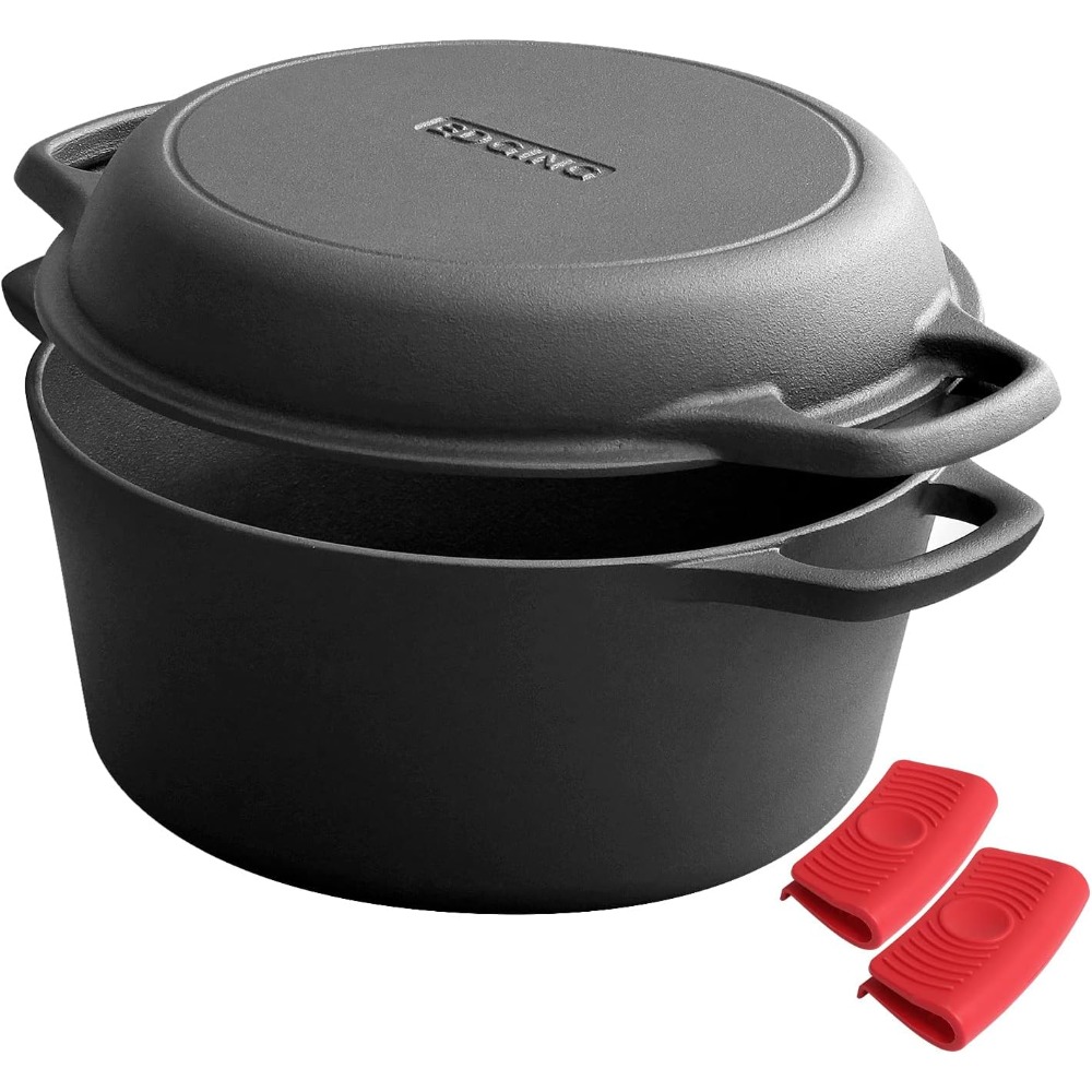 Top Pick Pre-Seasoned Cast Iro - огляд і ціна Camp Dutch Oven Cast