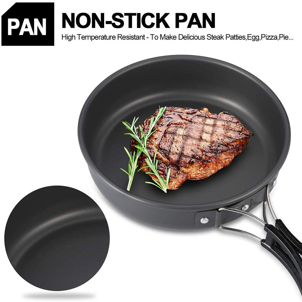 Outdoor Camping Cookware Set M - огляд і ціна Camping Cooking Accessories