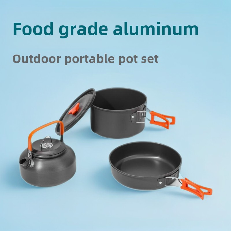 Outdoor Camping Cookware Set f - огляд і ціна Camping Cooking Set 2 Person