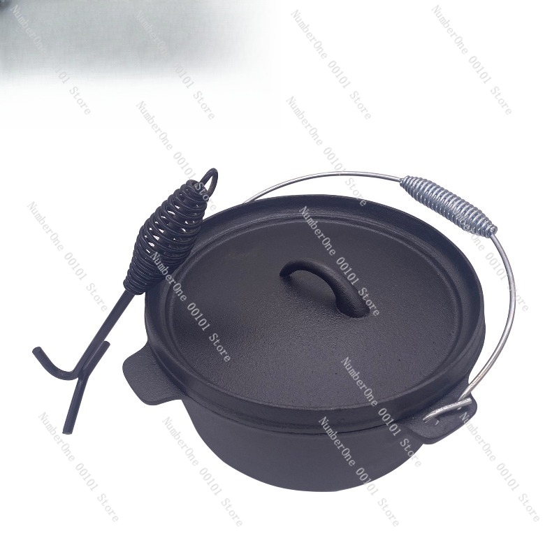 Heavy Duty Cast Iron Dutch Ove - огляд і ціна Camp Dutch Oven Cast